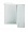 Cersanit Зеркальный шкаф Cersanit Erica New 60 белый с подсветкой, рисунок 1
