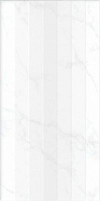 Kerama marazzi Плитка Calacatta рельеф белый 29,8х59,8